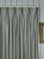 Extra Wide Swan 3D Embossed Medium-scale Floral Versatile Pleat Curtains