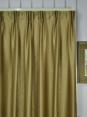 Extra Wide Swan 3D Embossed Floral Damask Versatile Pleat Curtains