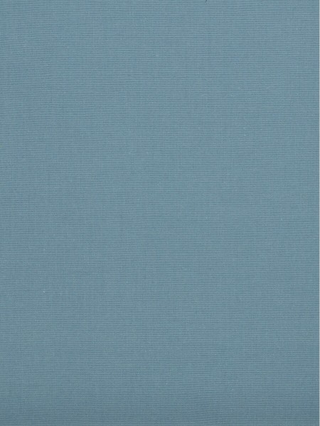 Moonbay Plain Double Pinch Pleat Cotton Curtains (Color: Sky blue)
