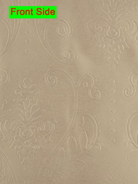 Extra Wide Swan Floral Damask Back Tab Curtains 100 - 120 Inch Curtain Panels (Color: Misty Rose)