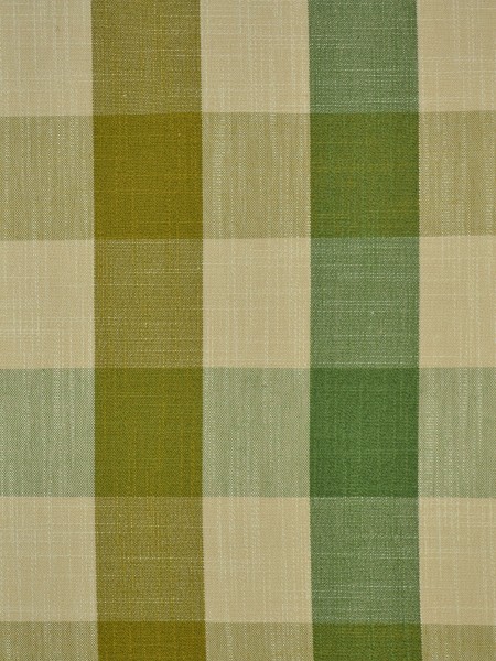 Extra Wide Hudson Bold-scale Check Tab Top Curtains 100 - 120 Inch Curtain Panel (Color: Olive)