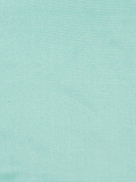 Waterfall Solid Blue Rod Pocket Faux Silk Curtains (Color: Magic mint)