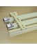CHR7424 Ceiling & Wall Mount Triple Curtain Track Set with Valance Track