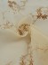 Elbert Damask Floral Pattern Embroidered Back Tab White Sheer Curtains Panels (Color: Cream)